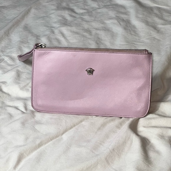 Versace Handbags - Versace wallet La Medusa Colorblock Leather lilac Tag Rare